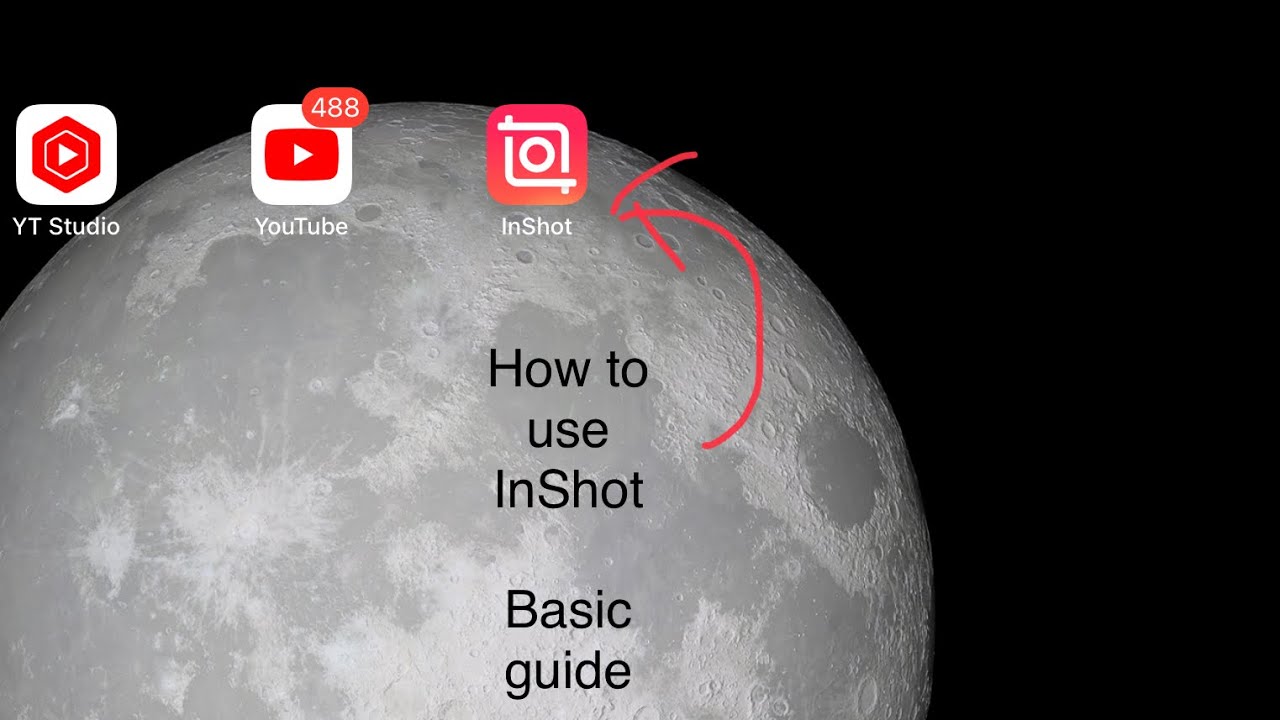 Basic guide to InShot BEST EDITING app on IPAD