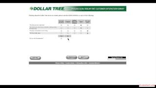 Guide to Dollar Tree Survey