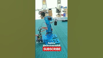 Joystick control Robotic Arm
