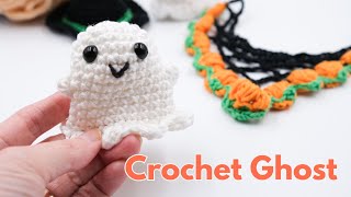 EASY Crochet Ghost Pattern for Beginners - Crochet the cutest Ghost in 15 Minutes