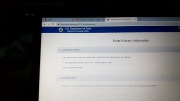 How to resolve Invalid Confirmation Error when checking Results for DV LOTTERY 2023