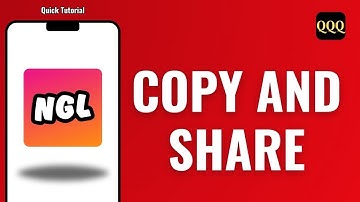 How to copy and share your NGL link