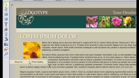 Part 1: Navbars in Xara Designer Titles