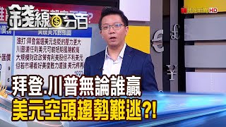 《貝萊德:美元續貶1到3年 墨比爾斯:美股有M頭風險 選前修正啟動》【錢線百分百】20201028-1│非凡財經新聞│