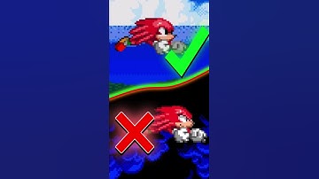 Sonic 2 Styled Knuckles - Definitive Edition ✨ Sonic 2 Absolute Mods Shorts #sonicshorts