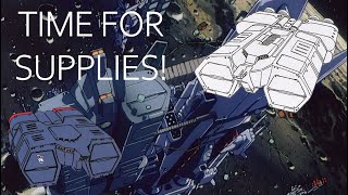 ALL the variants of the Colombusclass supply carrier (Gundam Lore/ Universal Century [OYW])