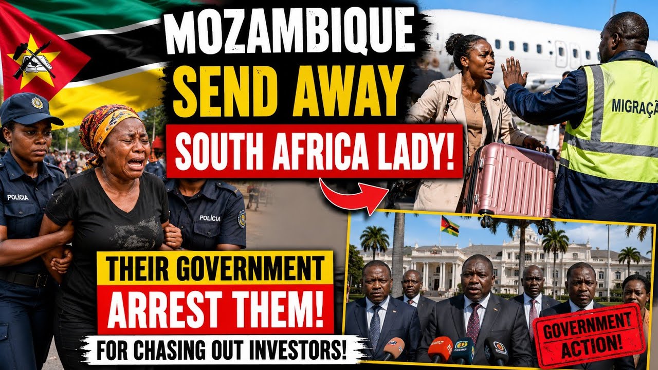 Mozambique in Trouble After Sending South African Woman Away! 🚨