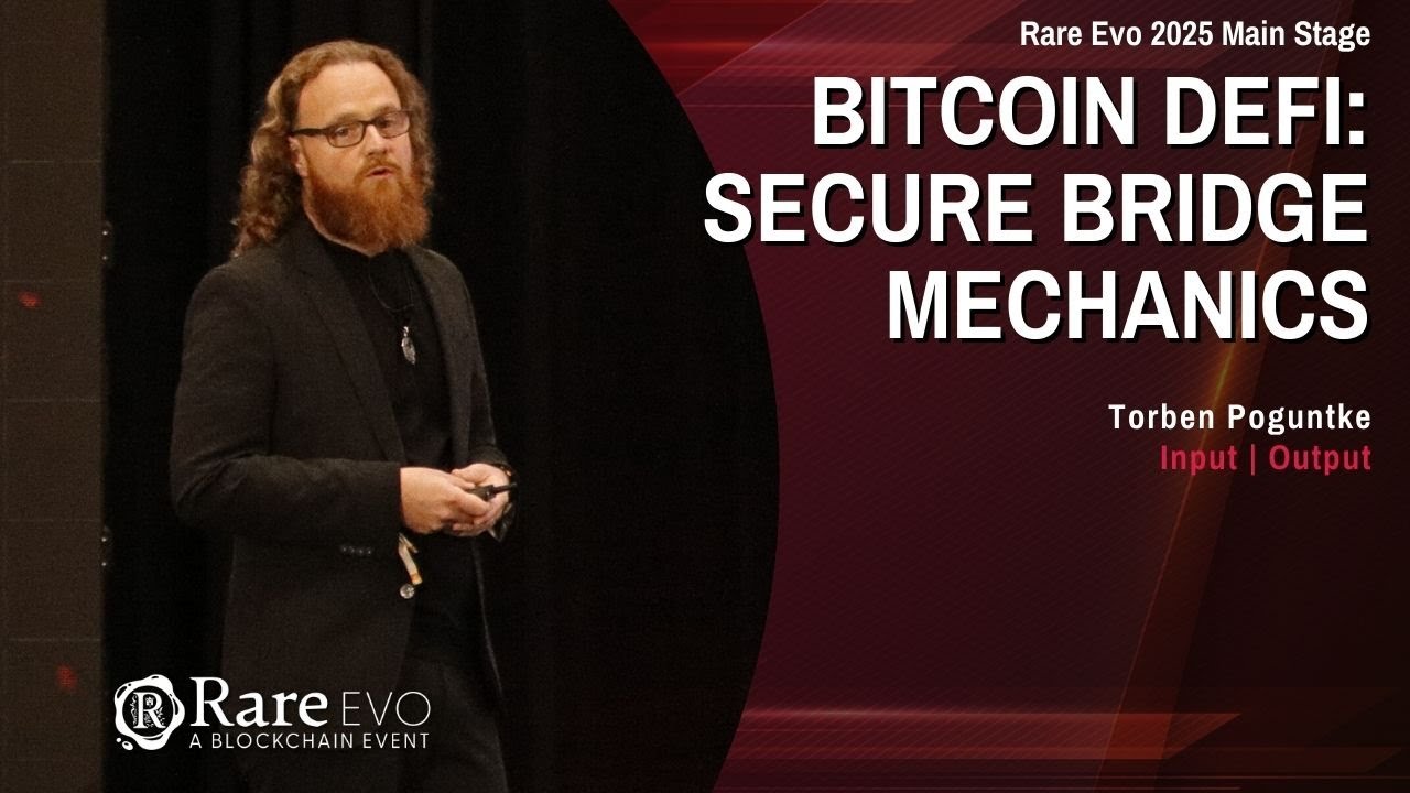 DeFi Bitcoin: Providing Solutions with Cardano @ Rare Evo 2025