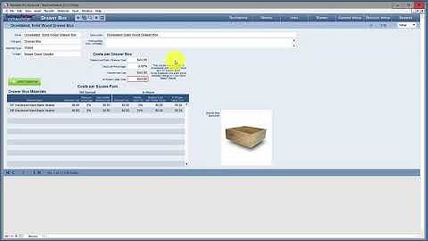 9 Custom Cabinet Estimator-Drawer Setup