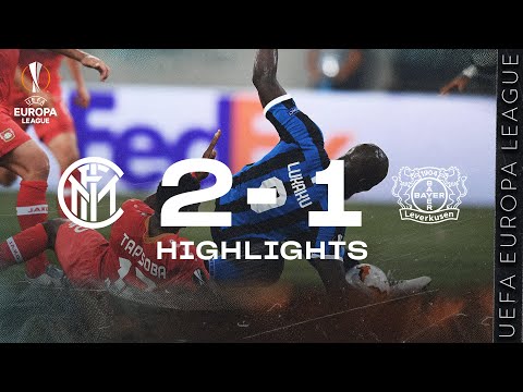 INTER 2-1 LEVERKUSEN | HIGHLIGHTS | 2019/20 UEFA Europa League Quarter Finals 🏆⚫🔵