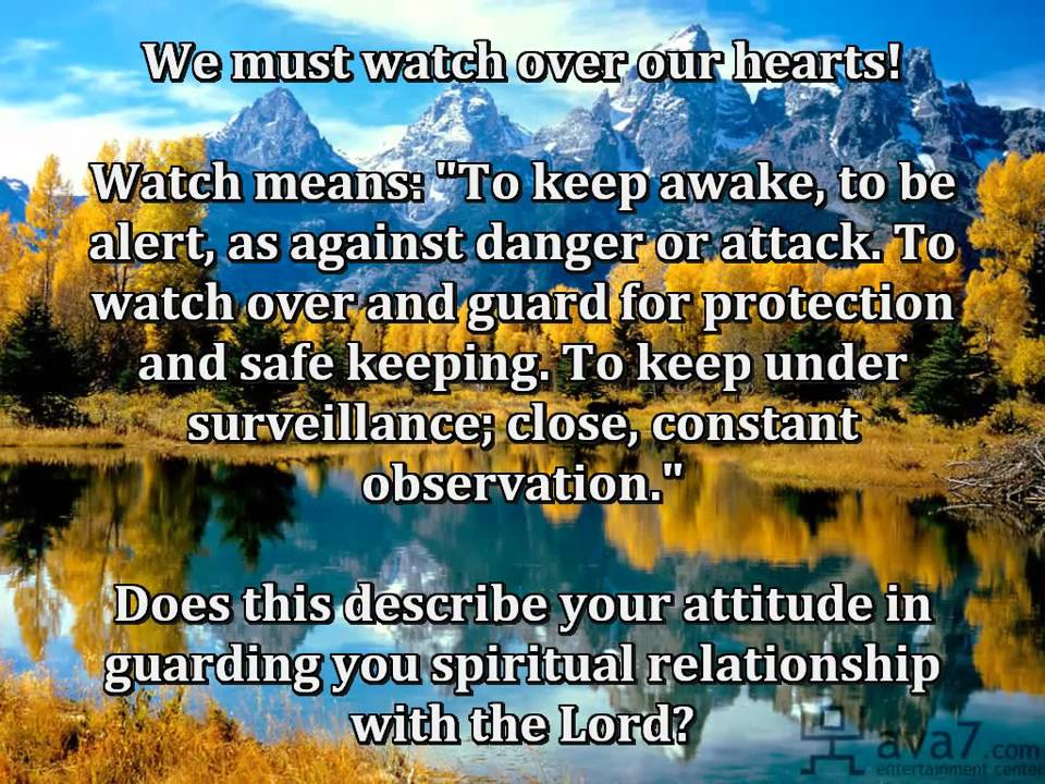 "Guard Your Heart" !! [Spiritual Diligence] Watch in 480p YouTube