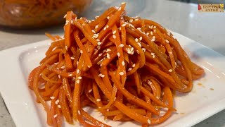 Самая Вкусная Домашняя Морковь По-Корейский. Морковча По-Корейски.