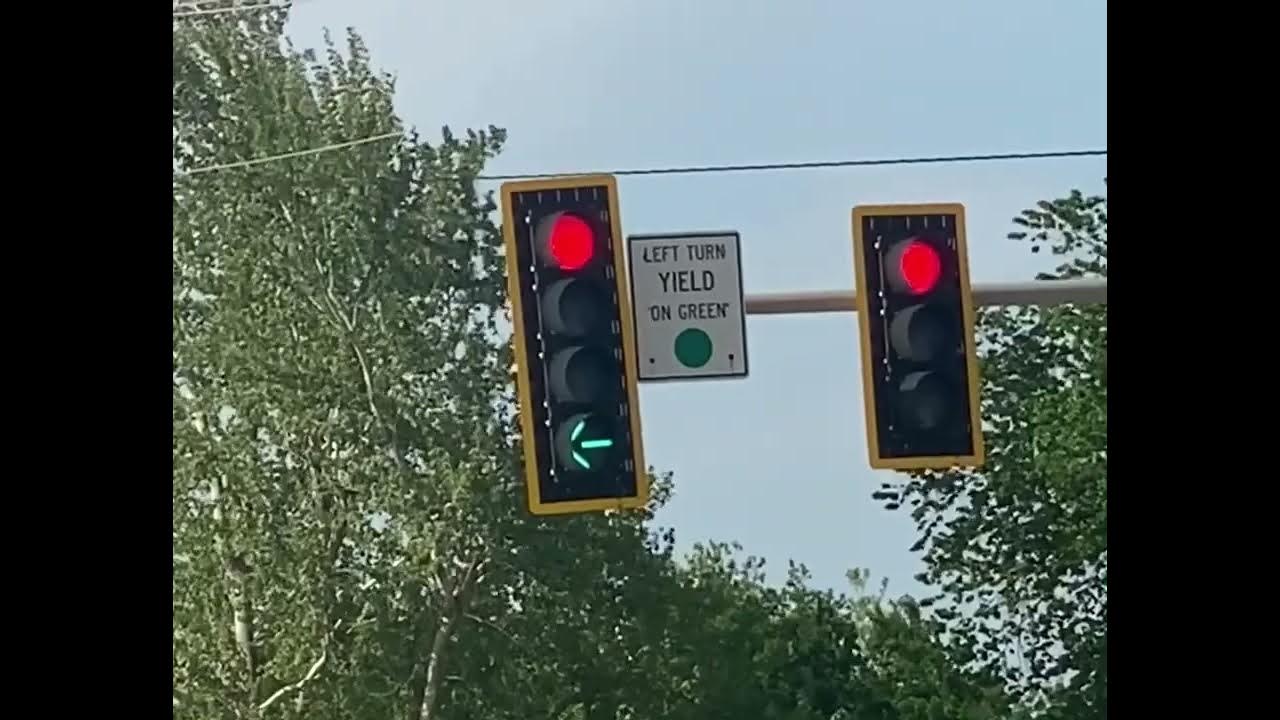 Bimodal 4 Section Left Turn Signal (Traffic Lights 4) YouTube