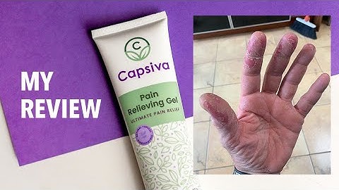 Ezcema, Dermatitis Pain Relief. My Review of Capsiva - Active Ingredient Capsaicin To Relieve Pain