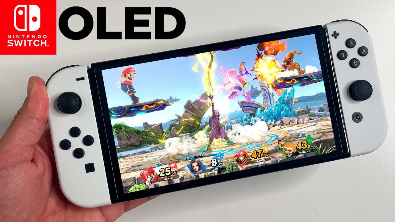 Super Smash Bros. Ultimate OLED Nintendo Switch Gameplay 