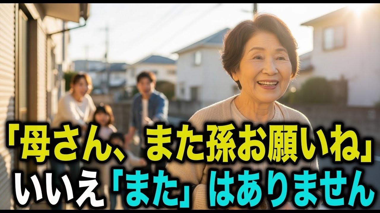 「母さん、また孫お願いね」──“無料の託児所”を閉店しました。