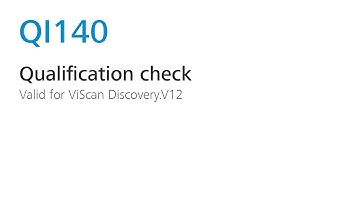 QI140 – Qualification check