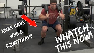 STOP caving your knees when squatting!