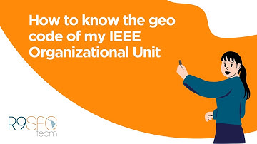 IEEE Vtools Officers - How to know the geo code of my IEEE Organizational Unit