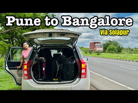 North India EP 11: Pune to Bangalore via Solapur | Tungabhadra Dam Reservoir | Roving Couple