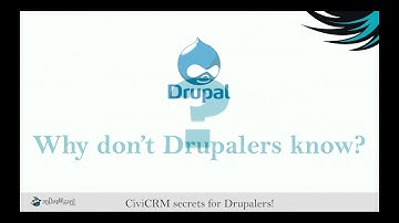 CiviCRM secrets for Drupalers