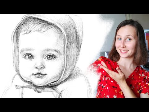 Как нарисовать ребенка карандашом поэтапно для начинающих