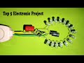 Top 5 Electronic Project Using 5mm Led in4007 diode BD139  Relay BC547 & More Eletronic Components
