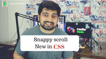 Snappy Scroll CSS  - New feature in CSS