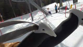 Sawtooth black diamond run - Resolution Bowl - Copper Mountain CO