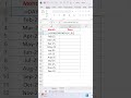 Excel Tips #short #shorts #shortvideo #shortsvideo #youtubeshorts #youtube #shortvideo #viralvideo