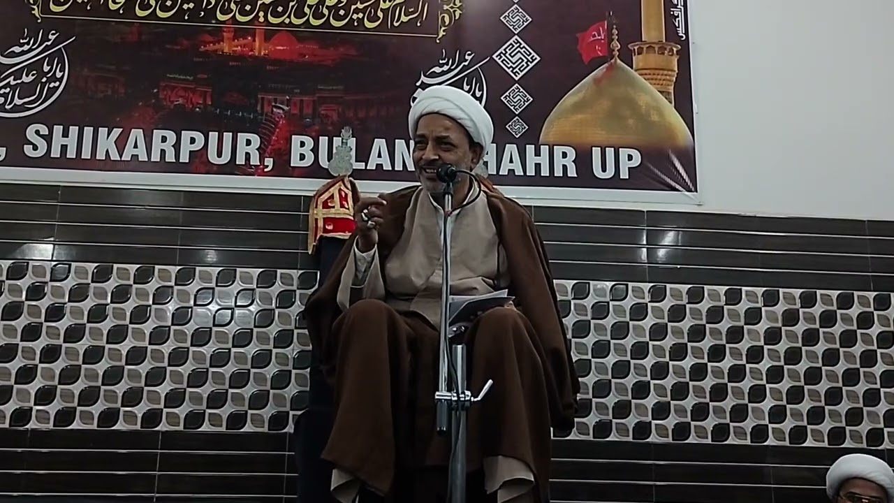 Takreer Aalijnab Maulana Ilyas Hussain Sahab || Ehtejaji Jalsa Shikarpur Shia Sunni ek Sath |