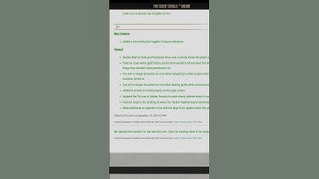 ESO Update 48 Finally Fixes Annoying UI Issues