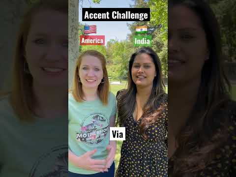 America vs India Accent Challenge