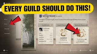 How to Earn Guild rewards doing Events in Where Winds Meet to Rank up your guild
