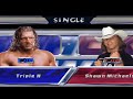 WWE SmackDown Shut your mouth ||Triple H Vs Shawn Michaels|| Raw