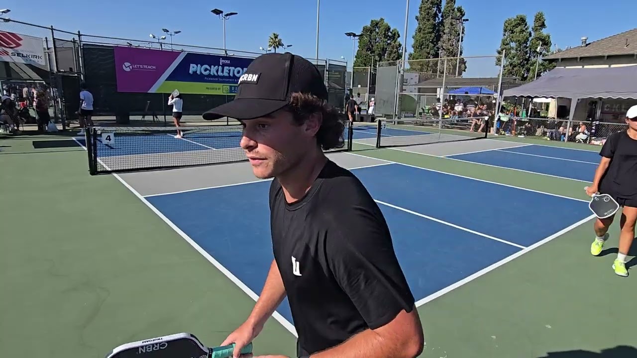 07 12 25 Pickletopia MXD open QF AR vs Trang and Claudio