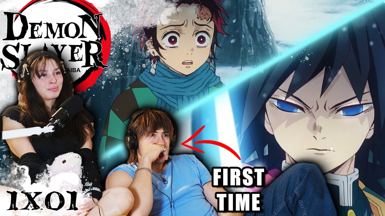 Forcing my Big Brother to Watch Demon Slayer for the FIRST TIME | DEMON SLAYER | Reaction 1X01
