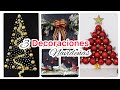 3 DIYs Arte Navideño para la Pared // Decoraciones para Colgar Super Faciles y Economicas #navidad