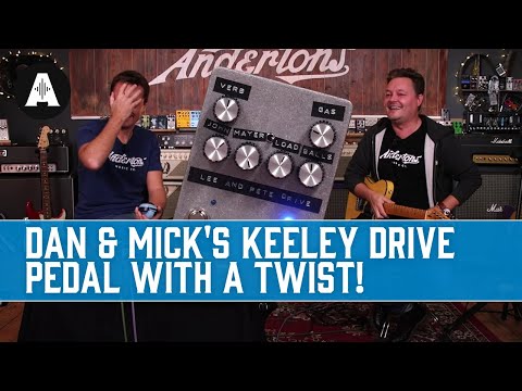 Pete & Lee Print their own Pedal Labels? | Highly-Limited Keeley D&M Drive "Label Maker" Edition