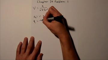 Fundamentals of Physics 8th Edition (Walker/Halliday/Resnick), Chapter 24, Problem 1 Solution