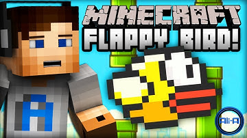 FLAPPY BIRD - Minecraft Mod! - LIVE w/ Ali-A!