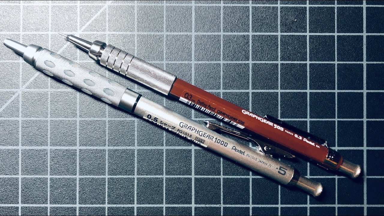 Reason why this pencil is so expensive ? 🤔 Pentel Graphgear 1000  mechanical pencil
