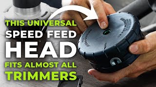Best Speed Feed Trimmer Head - Replacement for Echo and Shindaiwa Speed Feed Heads.