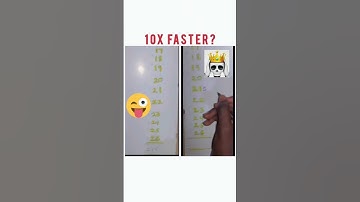 Fastest way to add 10 consecutive numbers 😱?