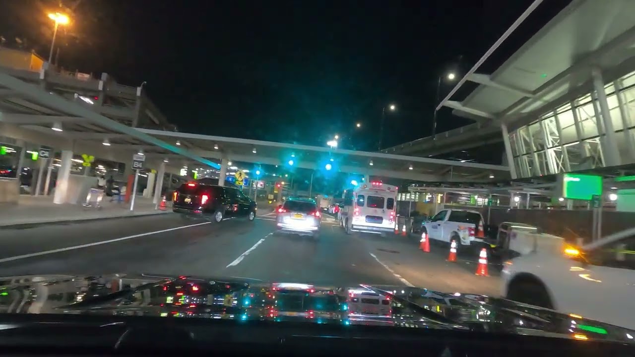 Driving from JFK Airport to Pelham Bay, Bronx, NYC