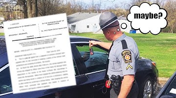 PA Tint Laws and What to do if you get pulled over