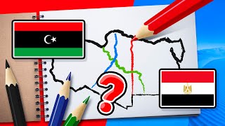 Drawing FAKE Borders Between Countries