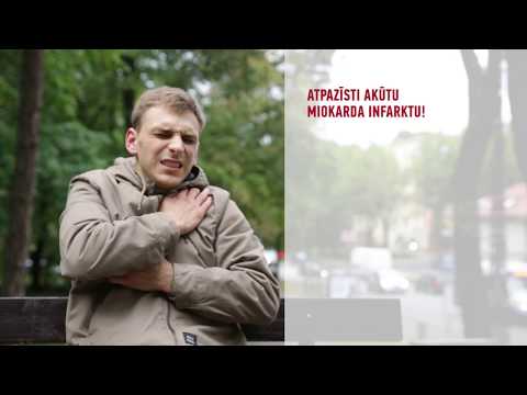 Atpazīsti akūtu miokarda infarktu un rīkojies ātri!