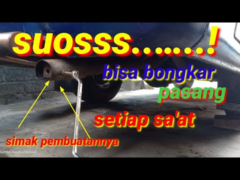 cara buat knalpot suos || no ribet