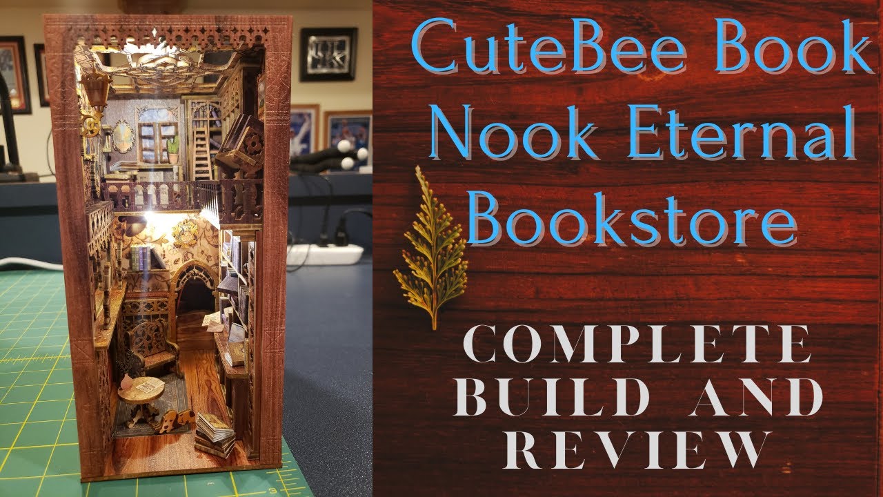 Book Nook Eternal Bookstore Complete Build & Review 